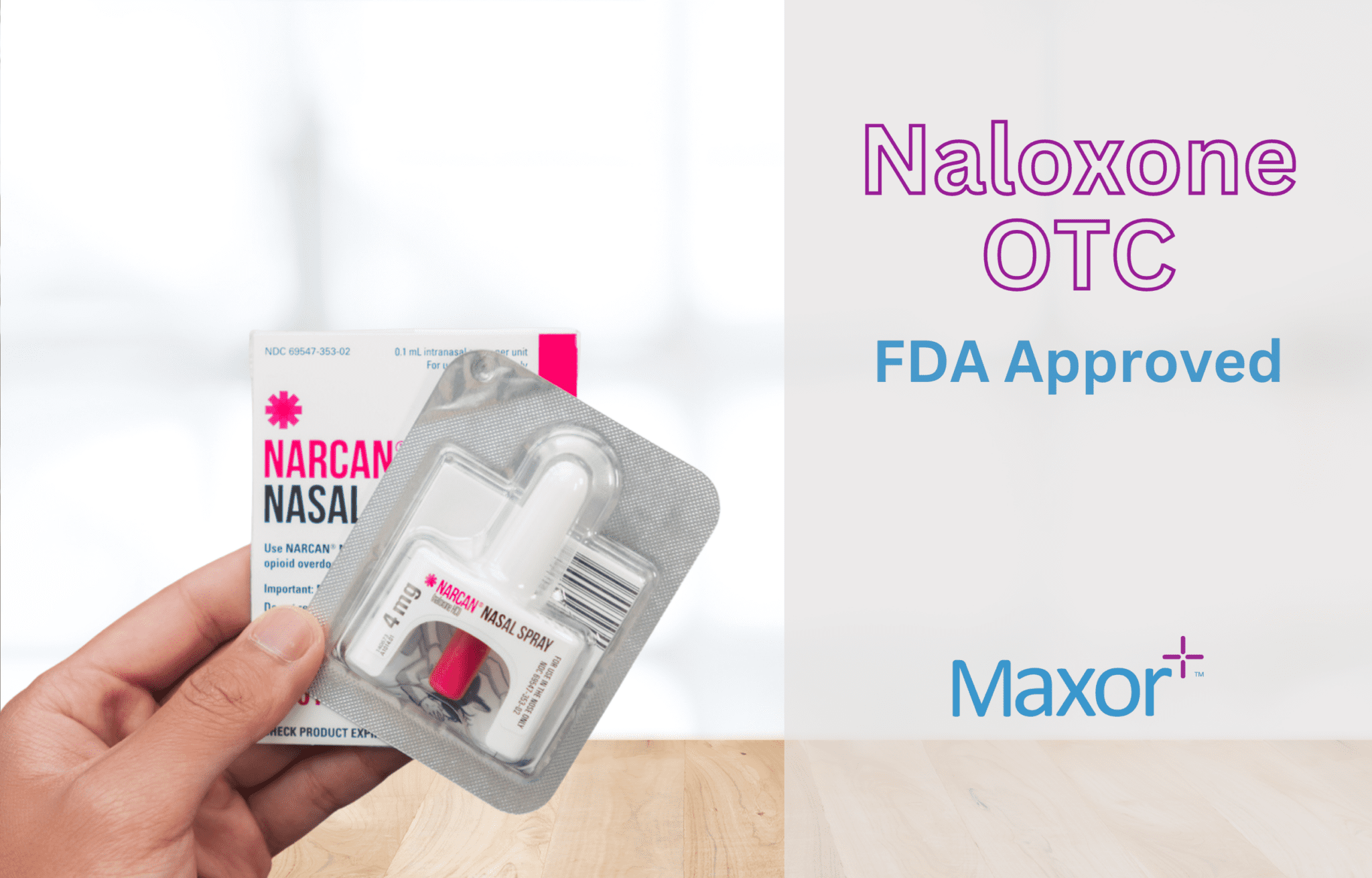 Naloxone Nasal Spray Otc Approval And Opioid Management Maxor 8597